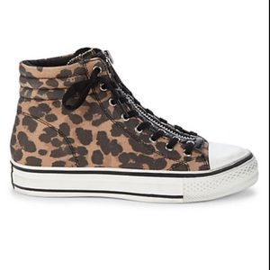 Ash Grant Leopard Sneakers